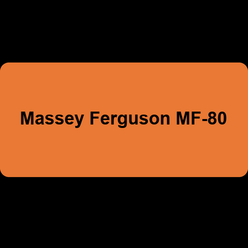Massey Ferguson MF-80